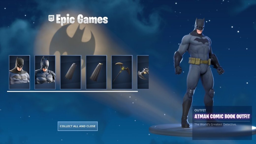 Галерея В Fortnite отмечают День Бэтмена: на карте появился Готэм, новое оружие и скины  - 3 фото