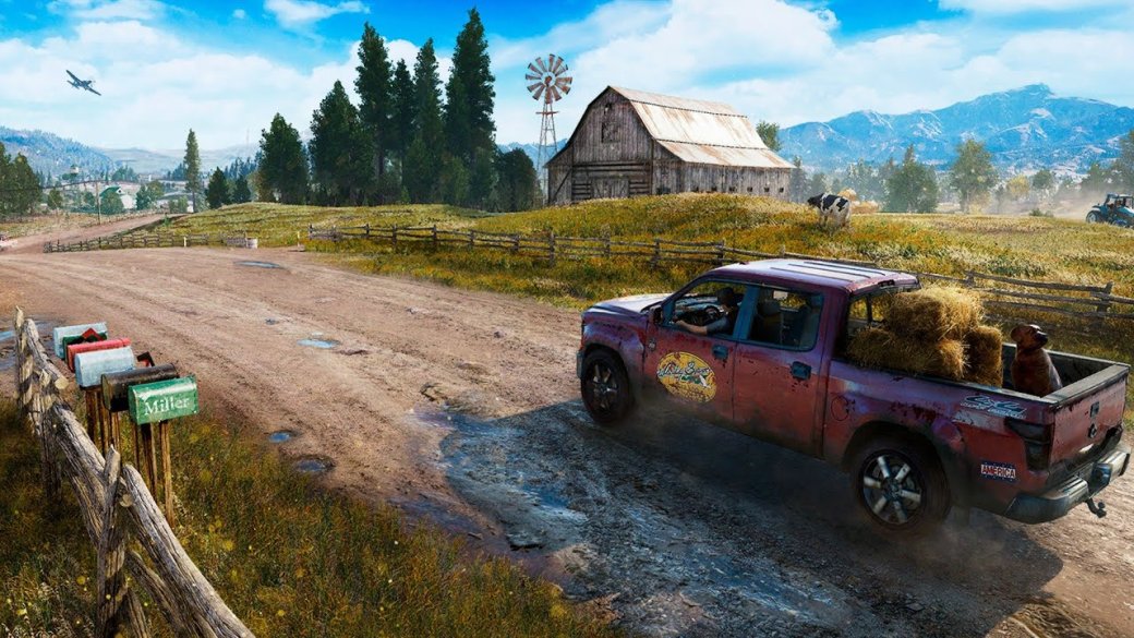 Гифка дня: водитель на одну звездочку в Uber в Far Cry 5 — фото 1