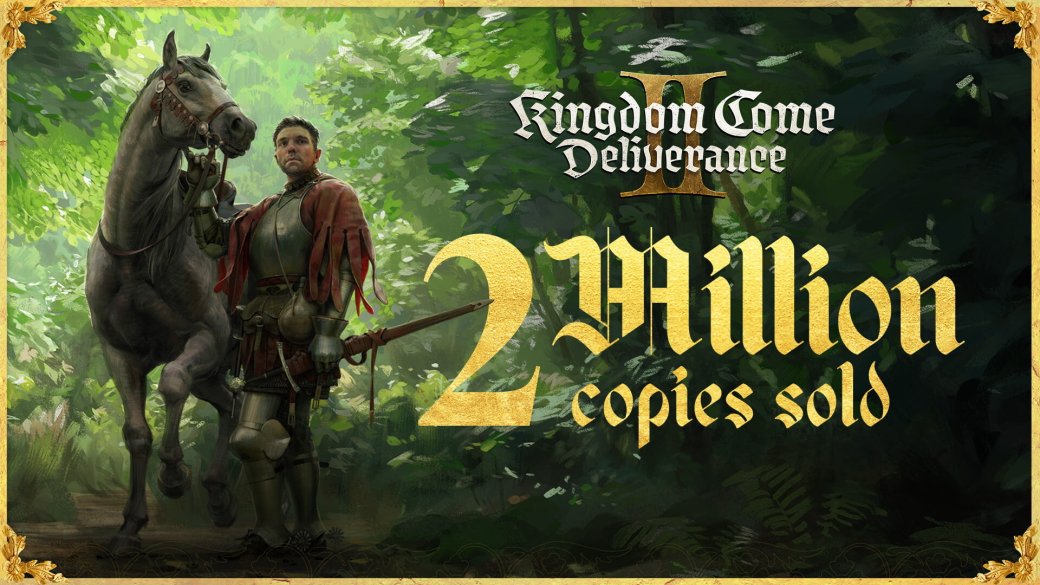 Продажи Kingdom Come: Deliverance 2 превысили 2 миллиона копий — фото 1