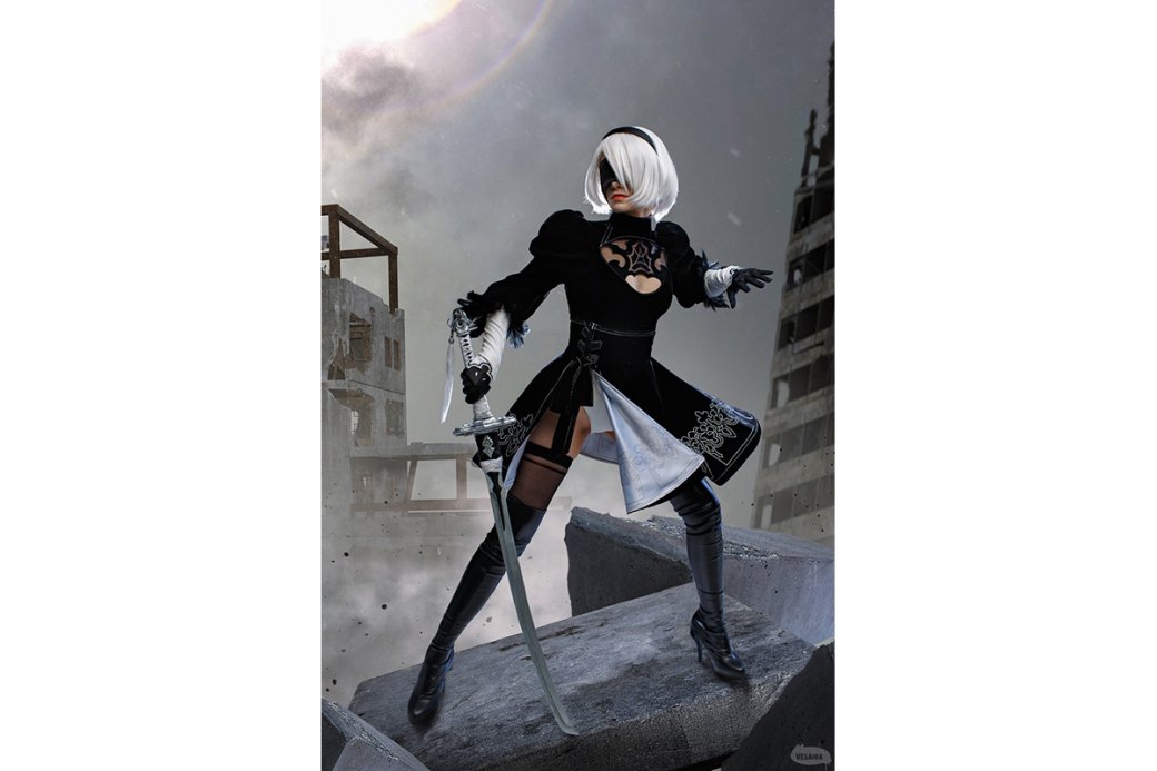 Модель представила эффектный косплей 2B из NieR Automata — изображение 7