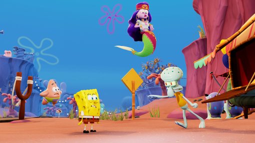 SpongeBob SquarePants The Cosmic Shake вышла на PS5 и Xbox Series