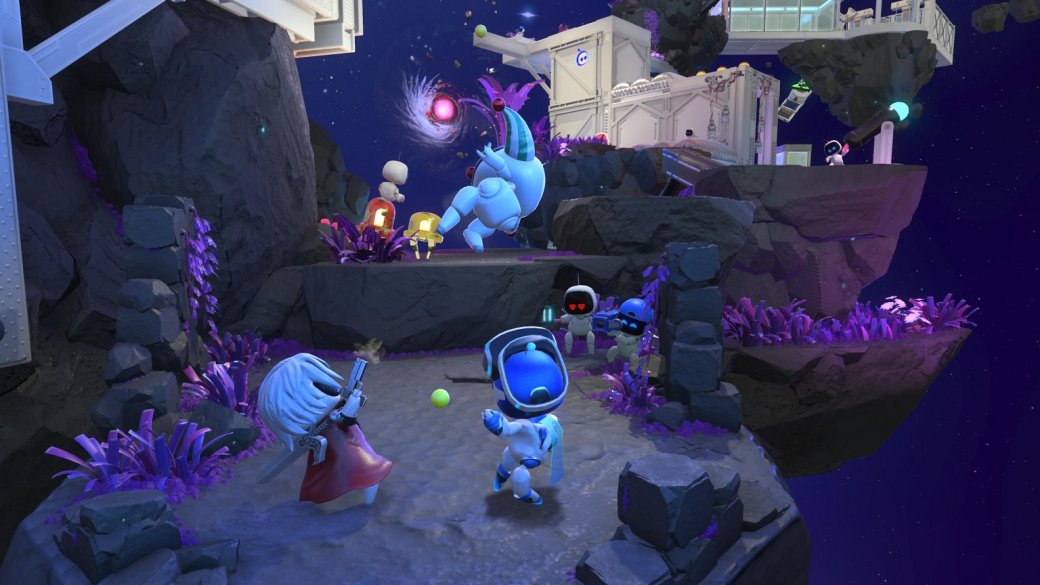 По полкам: Astroʼs Playroom — не глупая технодемка, а крутой платформер про историю PlayStation — изображение 3