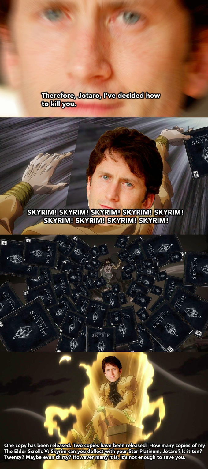 Skyrim вышла на Switch. Вспоминаем лучшие мемы про нее и Тодда Говарда — фото 15
