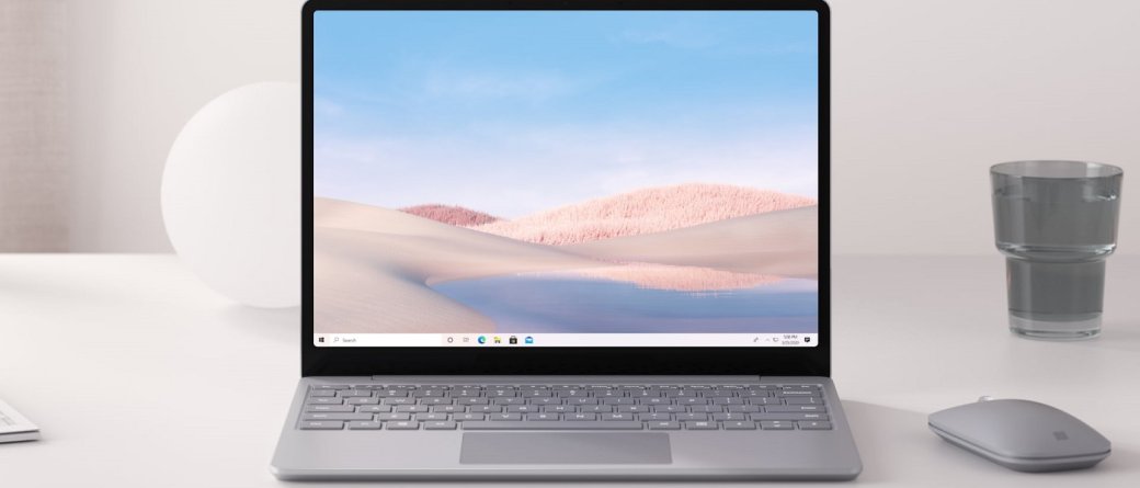 Представлен доступный ноутбук Microsoft Surface Laptop Go — фото 1