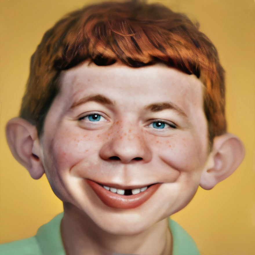 Альфред Э.Ньюман Mad Magazine