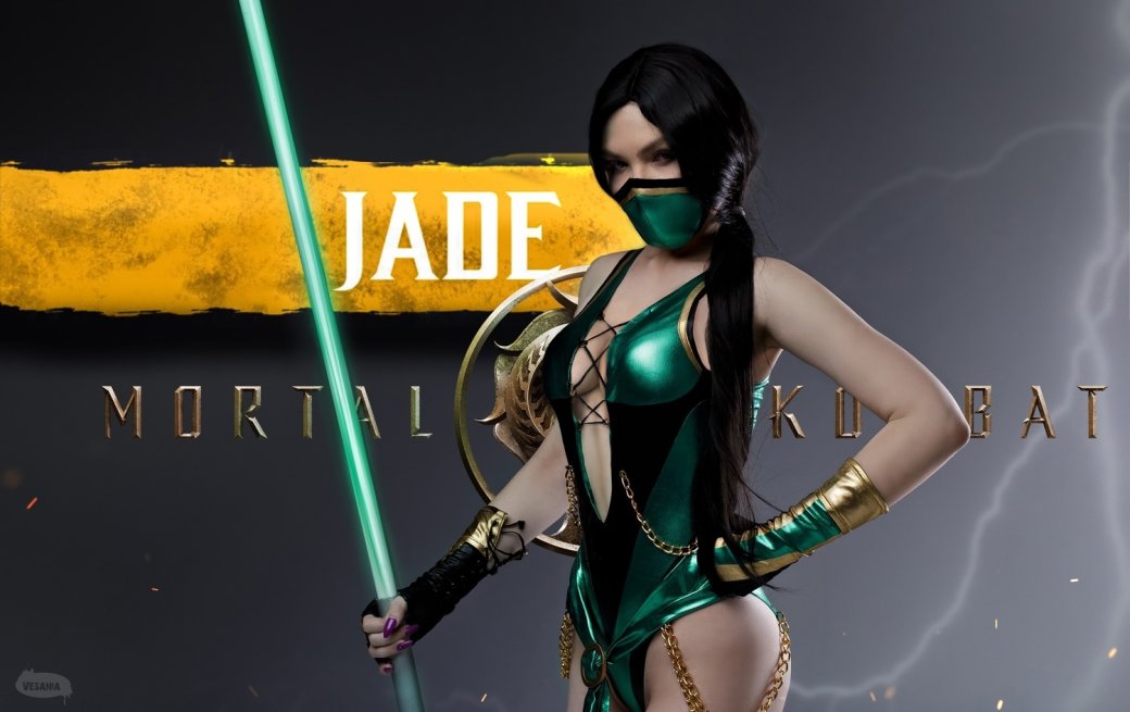 Галерея Российская косплеерша предстала в образе Джейд из Mortal Kombat - 7 фото