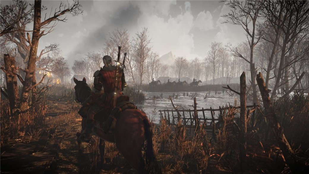 Галерея Новые скриншоты The Witcher 3 застали Геральта на коне - 3 фото
