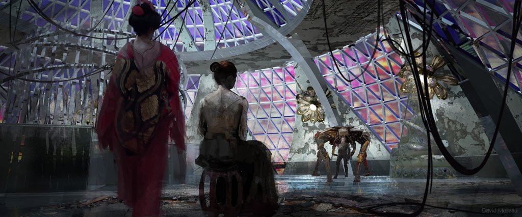 Потрясающий арт к американской Ghost in the Shell от 7 художников — изображение 3