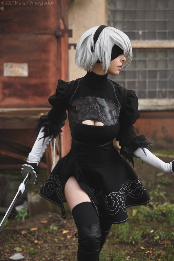 Косплей дня: 2B из NieR: Automata — фото 1