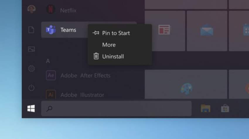 Microsoft закруглит углы меню «Пуск» и других элементов Windows 10 — фото 1