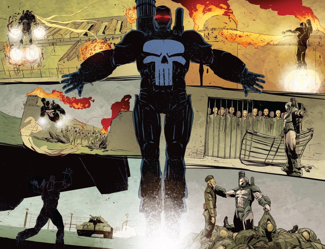 Галерея Каратель в броне Железного человека против злого генерала Петрова. Что такое Punisher: War Machine - 1 фото