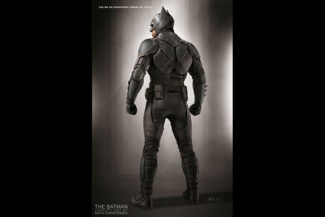 Галерея Концепт-художник «Дюны» показал прототип костюма Бэтмена для Бена Аффлека - 2 фото