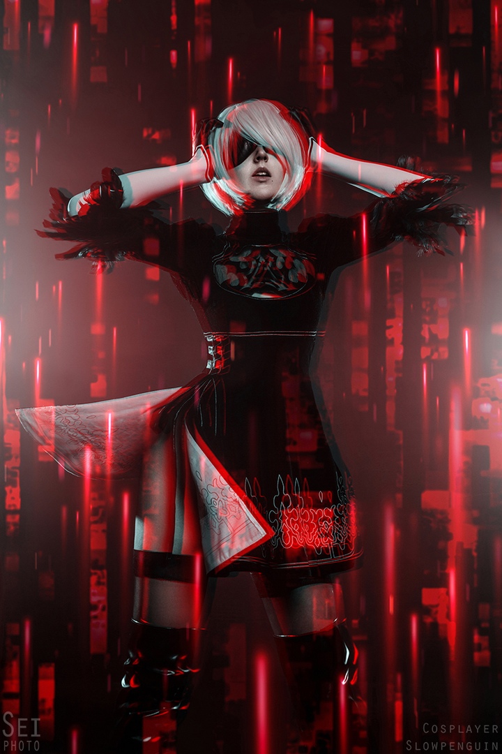 Холодная, но манящая 2B в новом прекрасном косплее NieR: Automata — фото 6