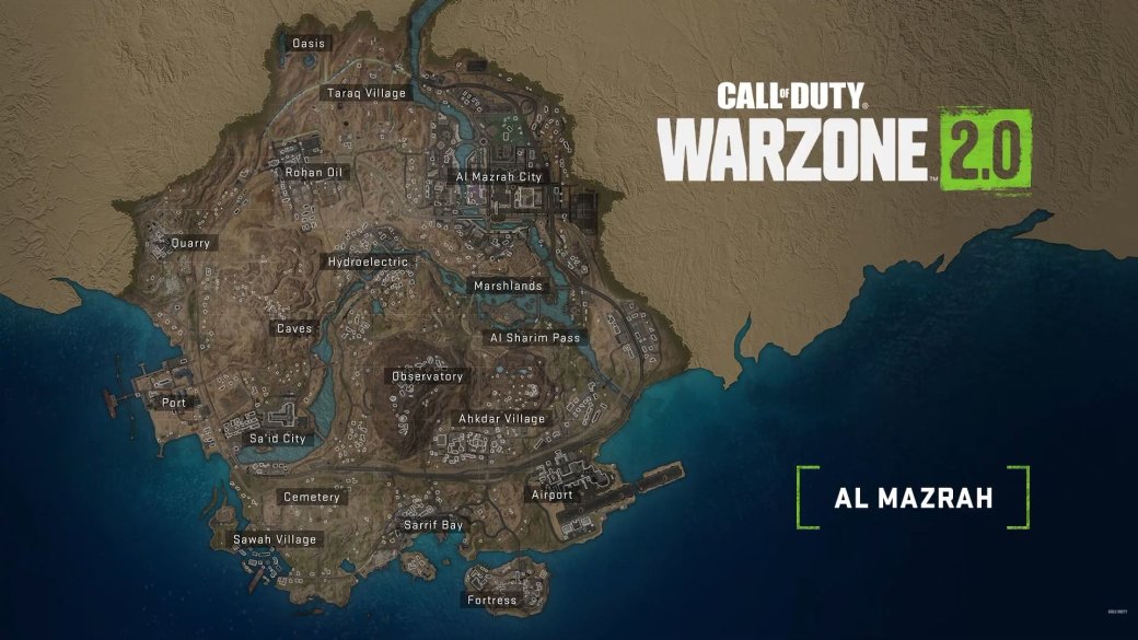 Разработчики Call of Duty показали карту Warzone 2.0. — фото 1