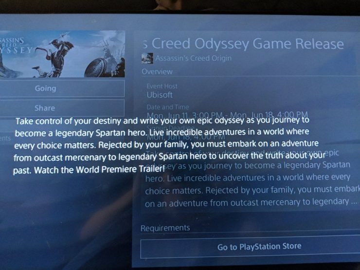 Галерея PlayStation Store слил описание Assassinʼs Creed Odyssey. Главный герой будет спартанцем - 2 фото