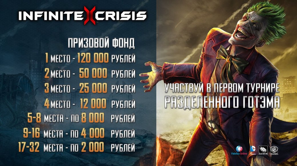 В русской версии Infinite Crisis разыграют 600 тыс. рублей — фото 1