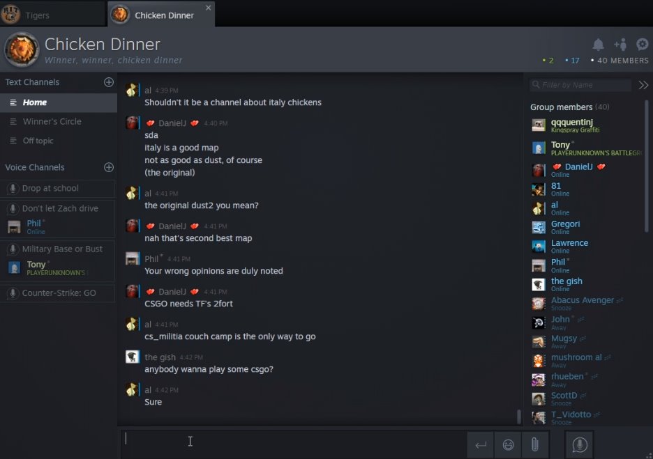В Steam обновились списки друзей и чаты. Теперь с голосовой связью! — фото 1
