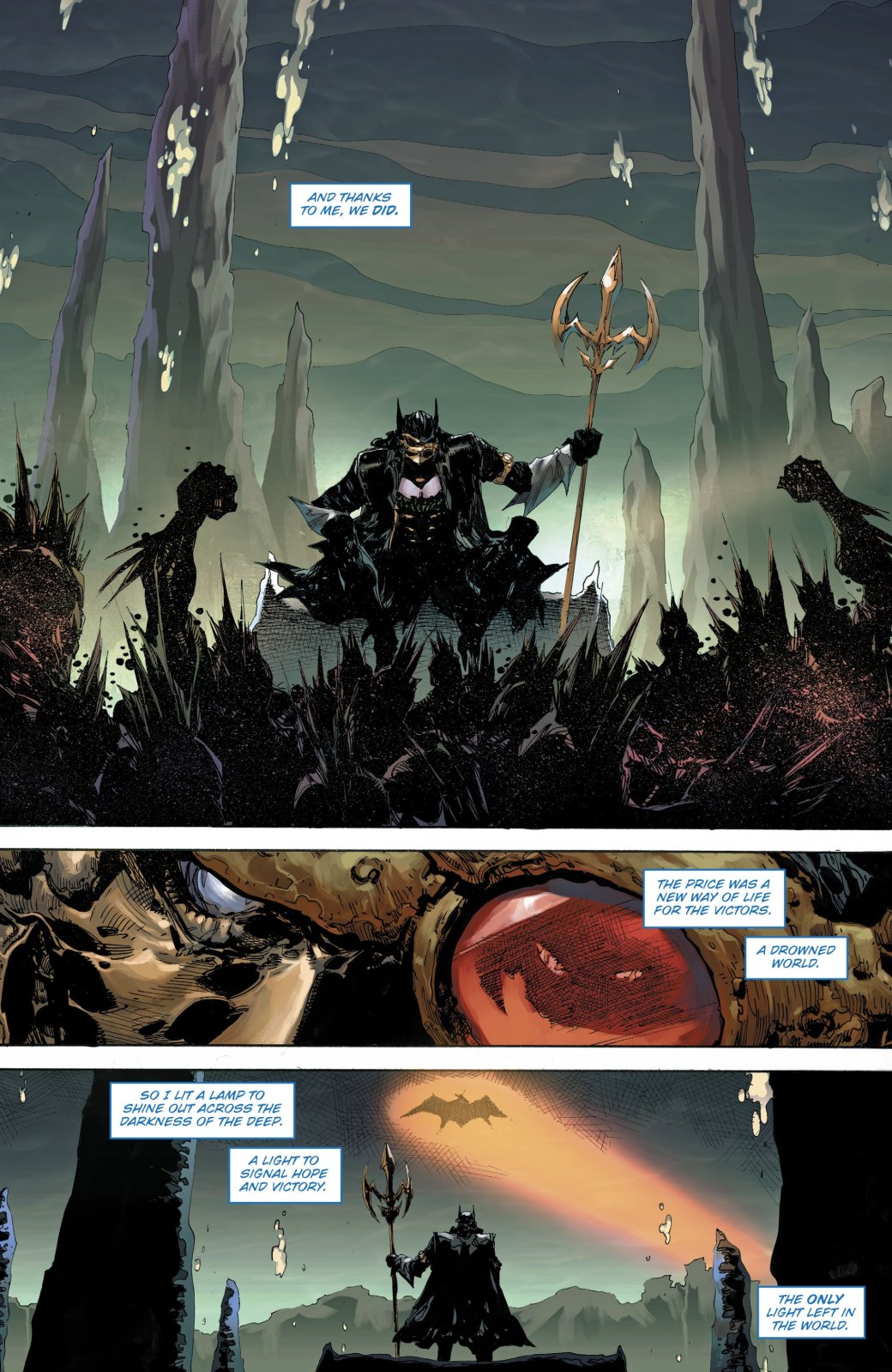Как появился злой Бэтмен-Аквамен из Dark Nights: Metal и почему это женщина? — фото 2