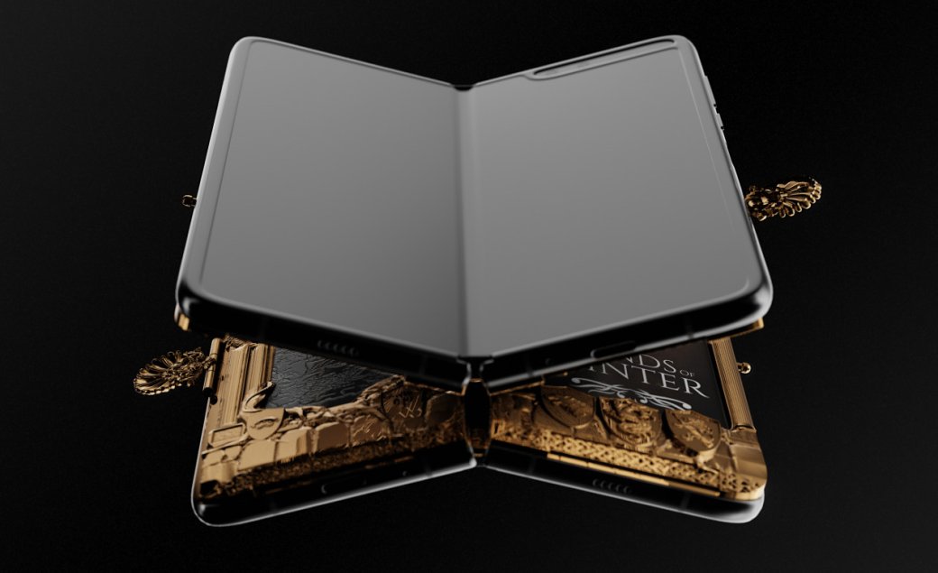 Samsung Galaxy Fold превратят в книгу цикла «Песнь льда и пламени» и  подарят Джорджу Мартину — фото 2