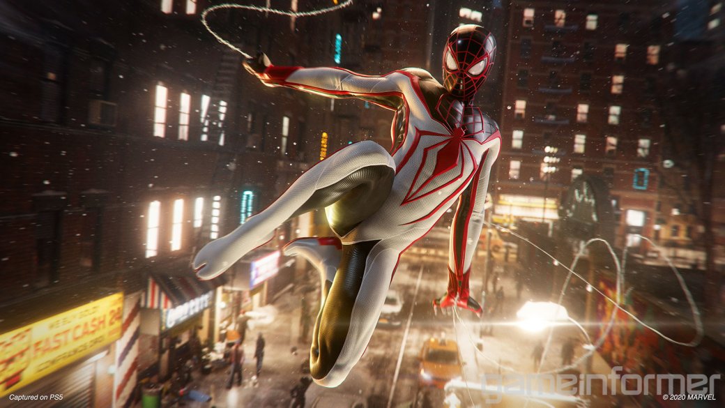 Галерея Game Informer поделился деталями, скриншотами и геймплейным роликом Spider-Man Miles Morales - 12 фото