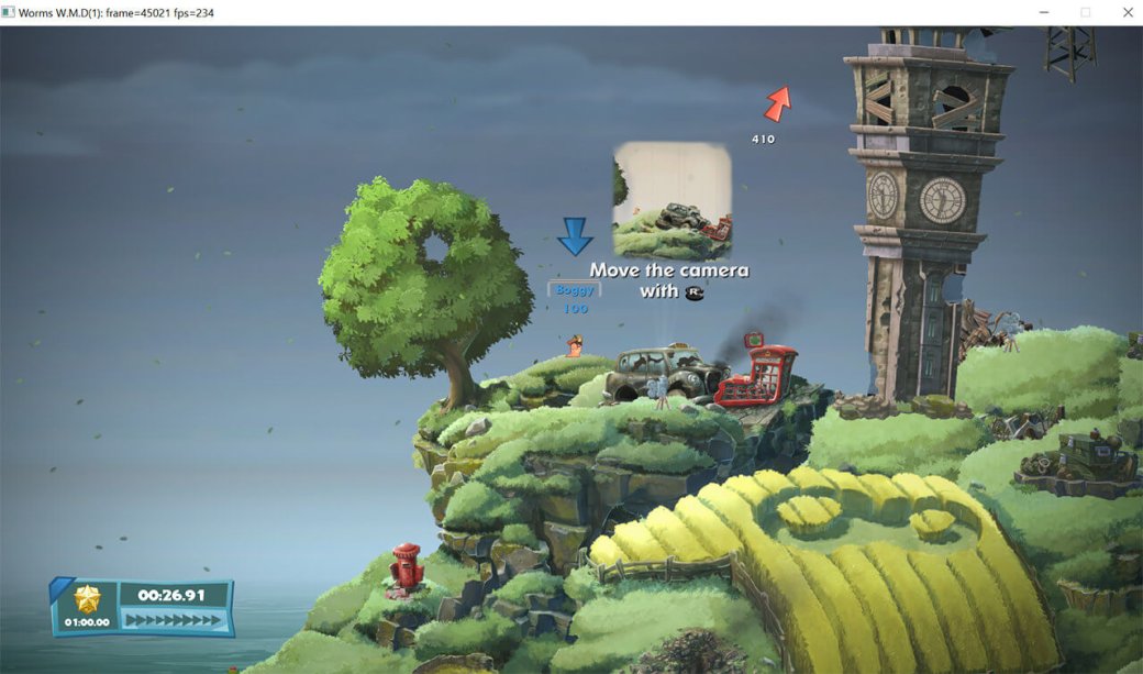 Скриншот игры Worms W.M.D