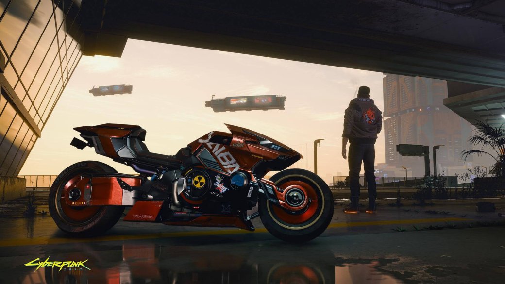 Мотоцикл и наноудавка на новых скриншотах Cyberpunk 2077 — фото 3