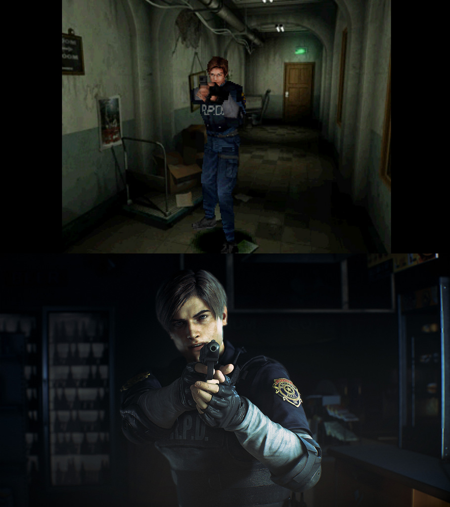 Галерея E3 2018: на первых скриншотах ремейк Resident Evil 2 сравнили с оригинальной игрой - 1 фото