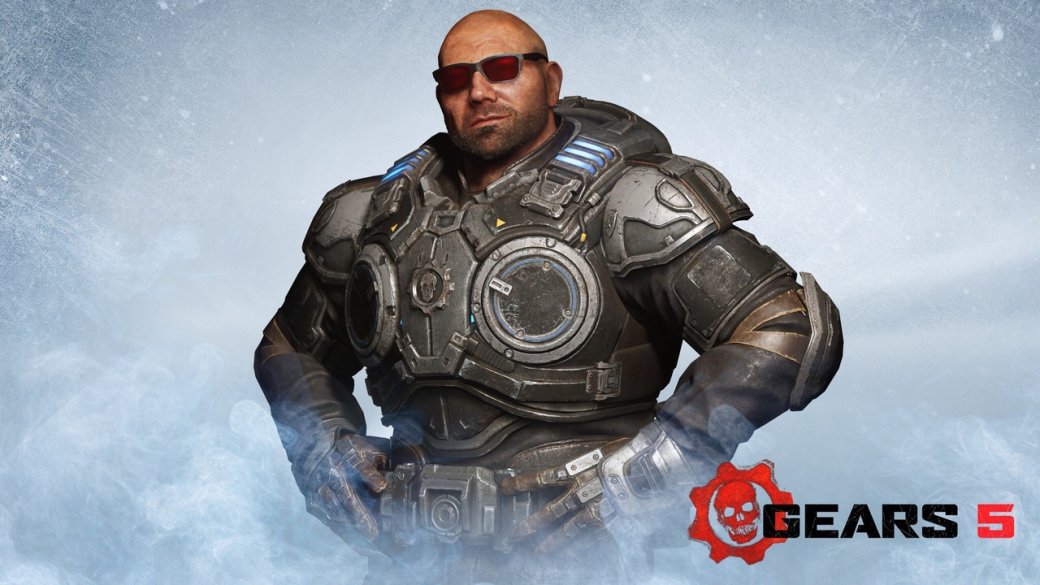 Галерея За Дэйва Батисту можно будет сыграть в мультиплеере Gears 5. Мечта актера частично сбылась! - 4 фото