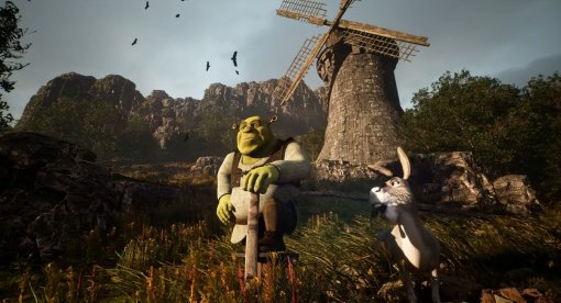Ютубер показал концепт игры про Шрека на Unreal Engine 5