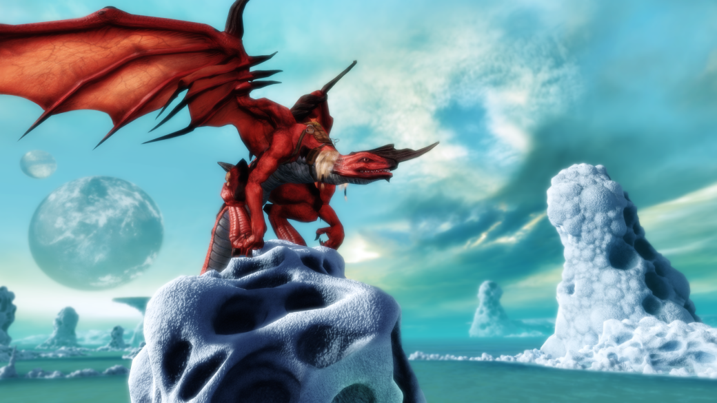 Галерея Опубликованы новые скриншоты Crimson Dragon - 3 фото
