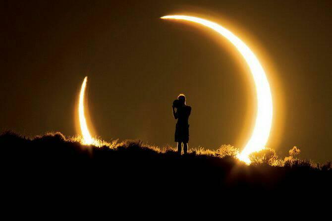 15 удивительных фотографий последнего солнечного затмения в 2019 году — фото 15