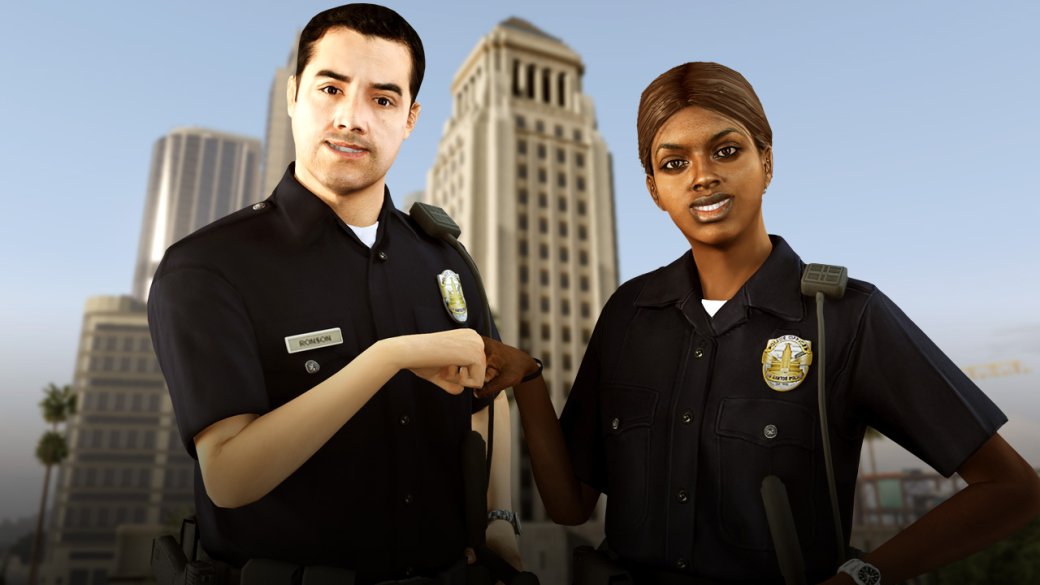 Гифка дня: никто не уйдет от правосудия в Grand Theft Auto V — фото 1