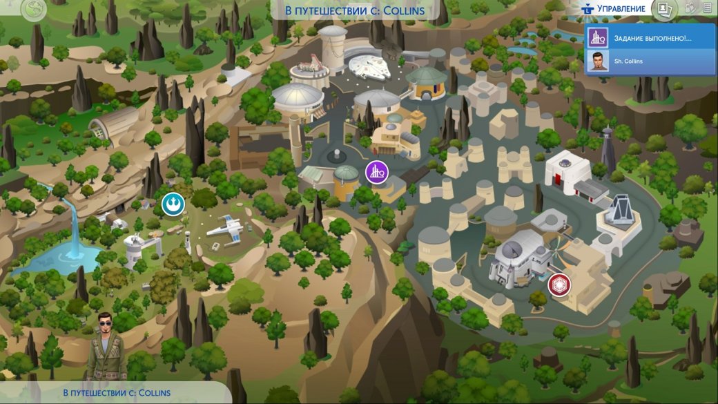 Гайд. Как в «The Sims 4: Путешествие на Батуу» познакомиться с Рей, Кайло Реном и Ви Моради? — фото 1