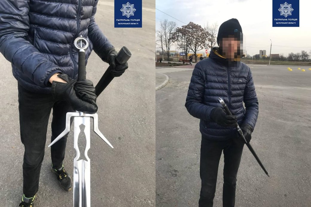 Украинского «Ведьмака» арестовали. Он ходил с серебряным мечом — фото 1