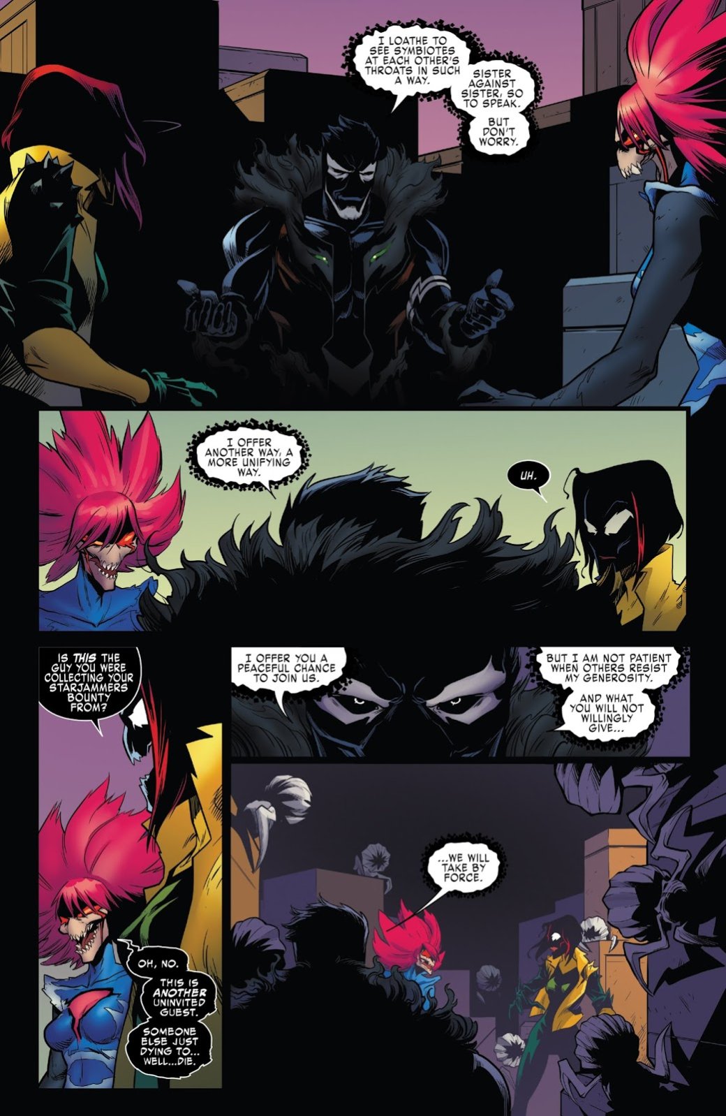 Галерея Poison X: Marvel исправляет ошибки Venomverse и отправляет Венома в космос на помощь Людям Икс - 3 фото