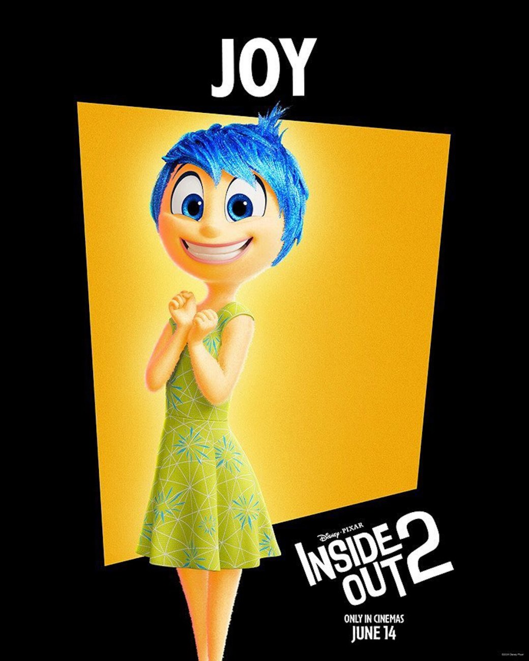 Галерея «Головоломка 2» от Pixar получила яркие персонажные постеры с новыми эмоциями - 9 фото