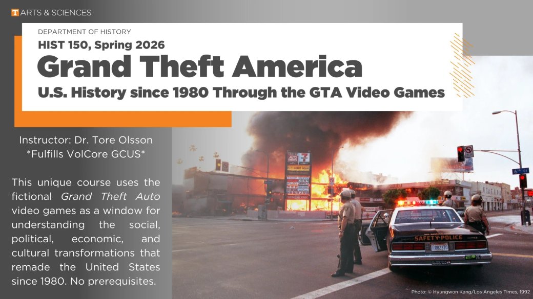 В американском университете начнут преподавать историю США с помощью GTA — фото 1