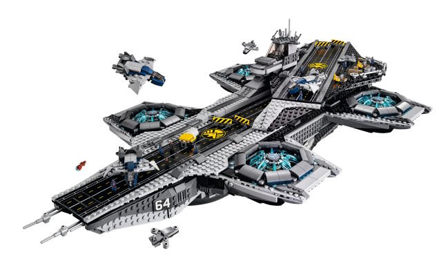 Галерея LEGO выпустит «кубический» супершпионский корабль SHIELD  - 4 фото