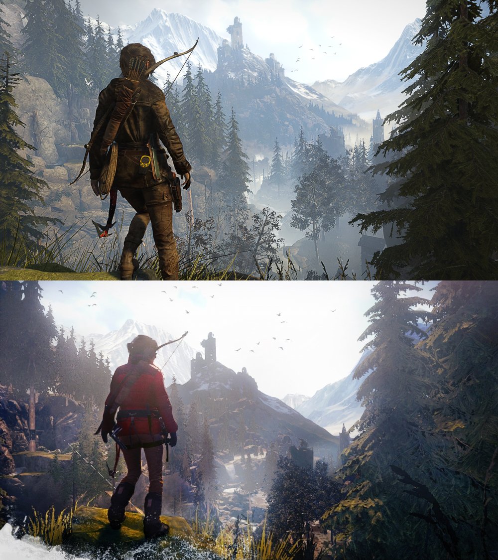Галерея Rise of the Tomb Raider: сравниваем версии для Xbox One и Xbox 360 - 3 фото