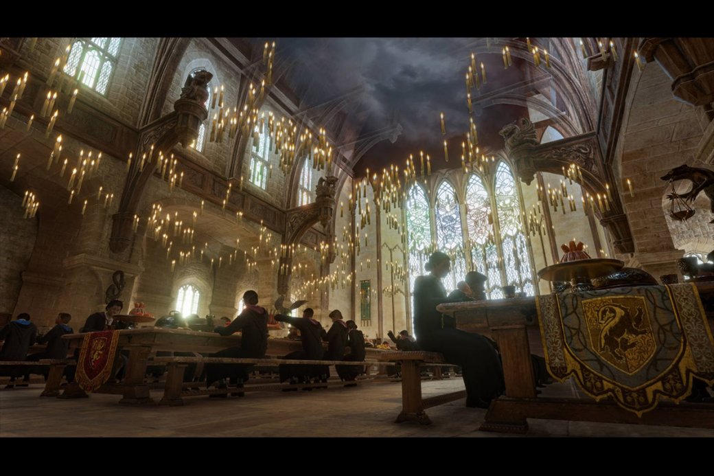 Разработчики Hogwarts Legacy показали скриншот с Большим Залом — фото 1
