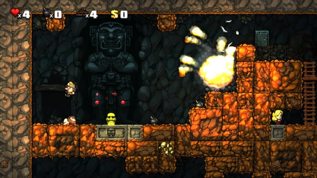 Spelunky для PlayStation уравняли с PC-версией — фото 1