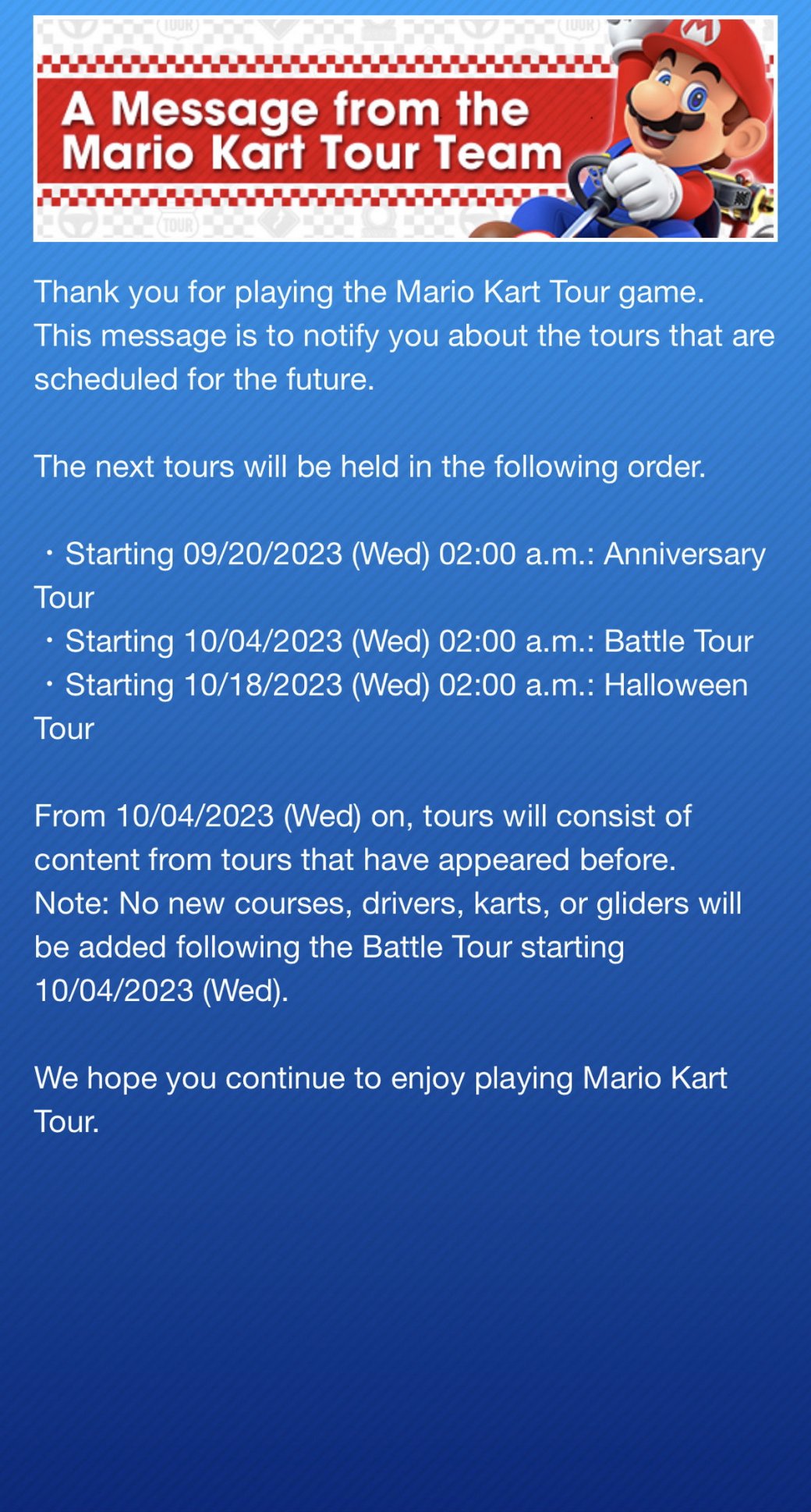 Nintendo решила прекратить поддержку мобильной игры Mario Kart Tour — фото 1