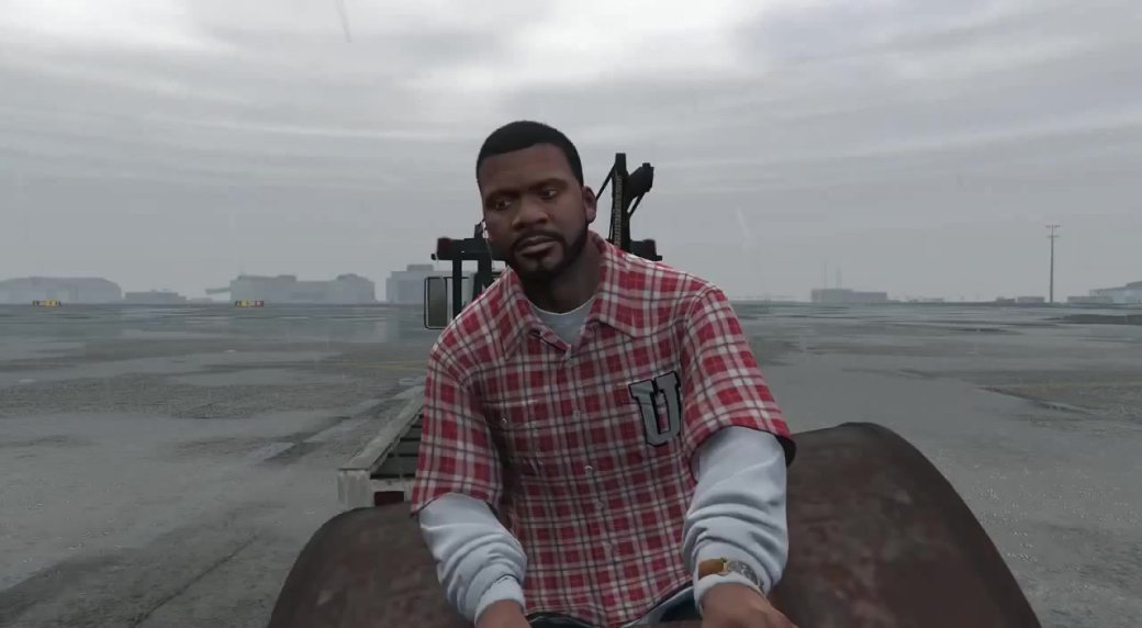 Гифка дня: когда проблемы реальной жизни не исчезают даже в ​Grand Theft Auto 5 — фото 1