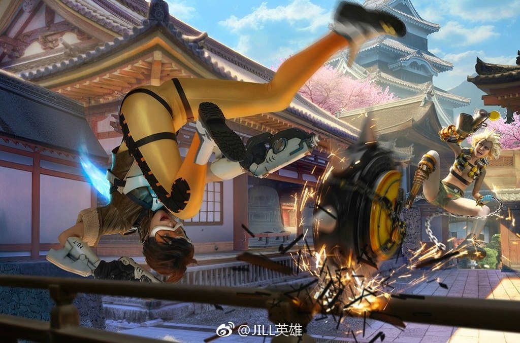 Косплей дня: жизнерадостная Трейсер из Overwatch — фото 6