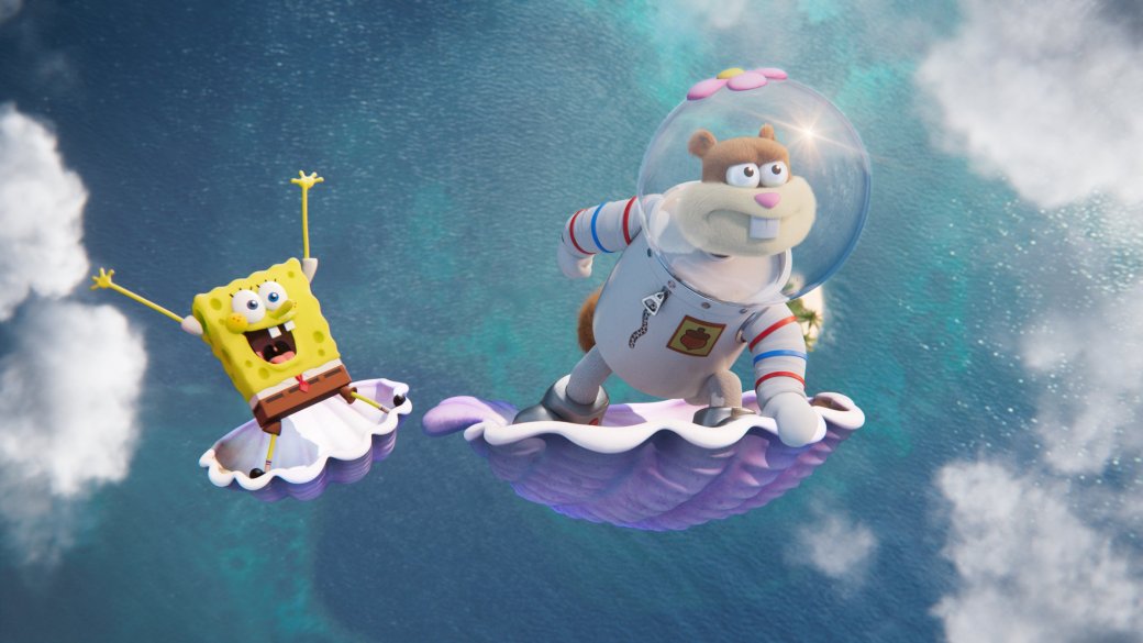 Кадр из мультфильма Saving Bikini Bottom: The Sandy Cheeks Movie (2024)