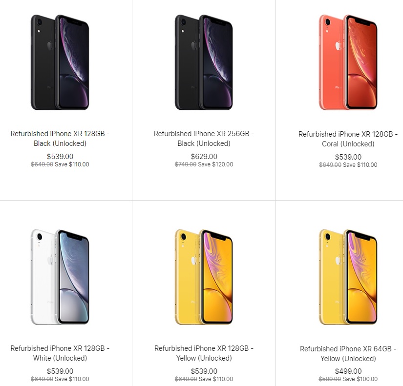 Apple выпустила в продажу восстановленные iPhone XR — фото 1