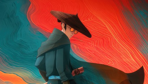 Netflix поделился постером мультсериала Blue Eye Samurai от сценариста «Логана»