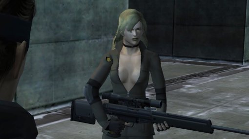 Модель показала косплей на опасную Снайпер Вульф из Metal Gear Solid