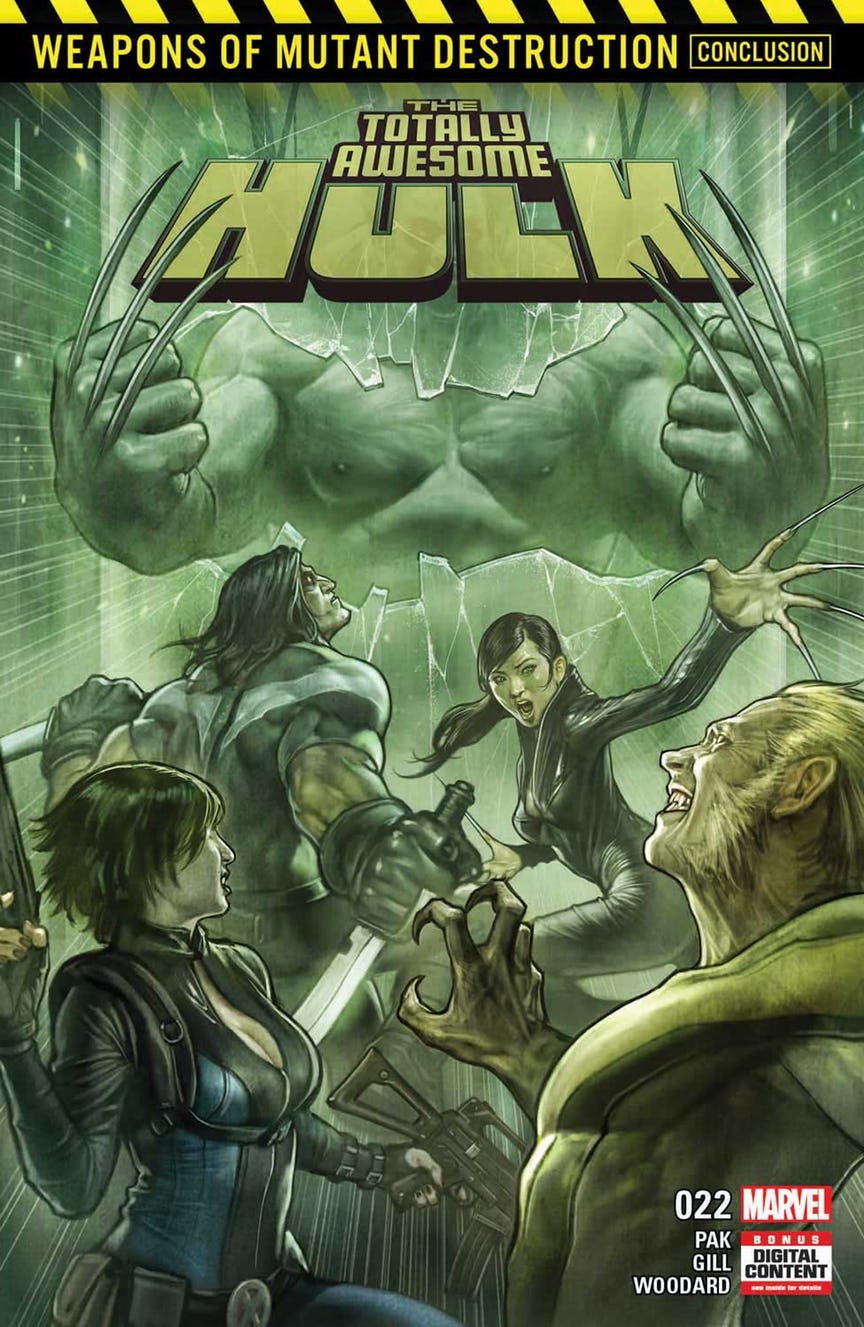 Галерея В комиксах Marvel появится очень крутой зомби-Халк с когтями Росомахи - 1 фото