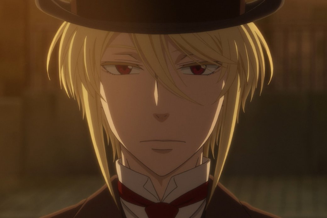 Кадр из аниме «Патриотизм Мориарти» (Yuukoku no Moriarty)
Источник: Production I.G